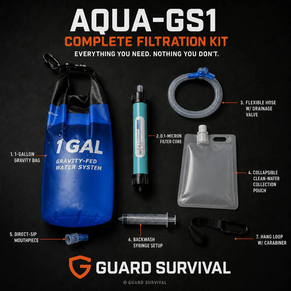 AQUA-GS1 seven-piece kit